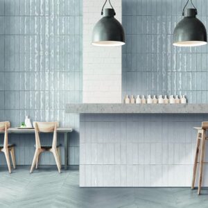 Sarana Atlas Sky Ceramic Wall Tile 7.5x30cm - Sarana Tile
