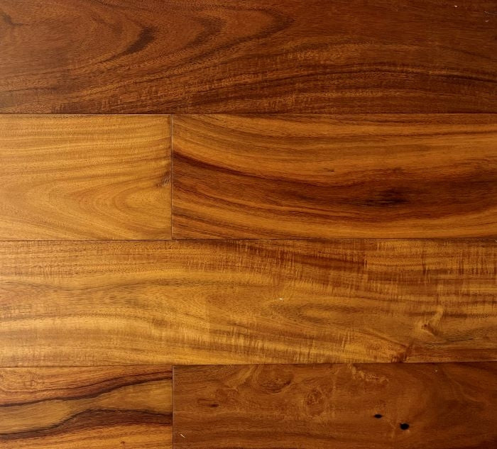 NAF Handscraped Exotic Walnut Solid Hardwood Flooring - Natural