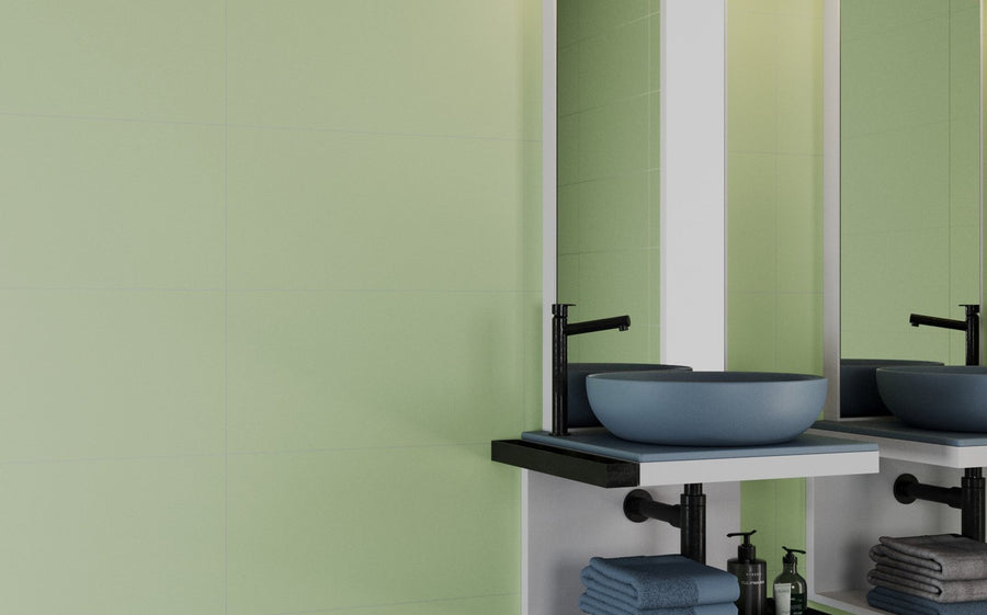 New Colors Green Rectified Porcelain Tile (12x24)