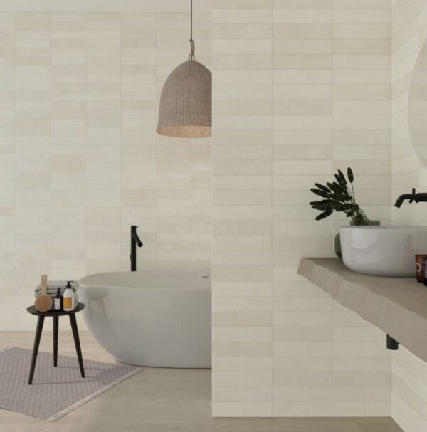 Spark Ivory wall tile