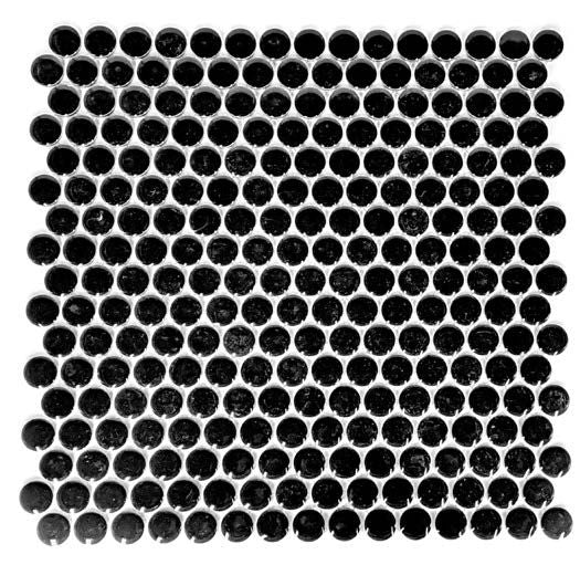 MH Penny Black Penny Porcelain Penny Mosaic