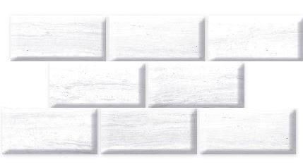 Monopole Genesis Blanco Brillo Wall Tile
