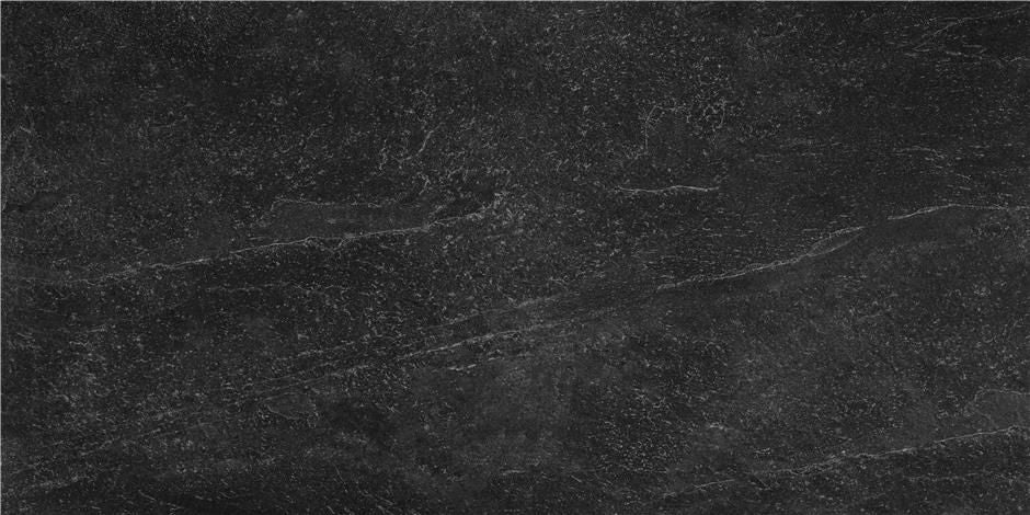 Slaterock Black Porcelain Tile
