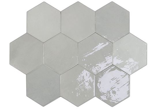 Zellige Grey Zellige-Look Wall Tile