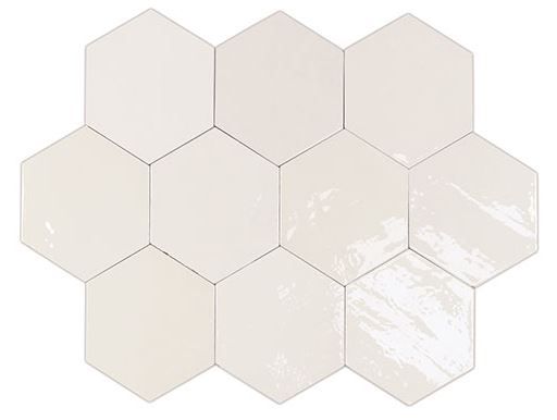 Zellige White Zellige-Look Wall Tile