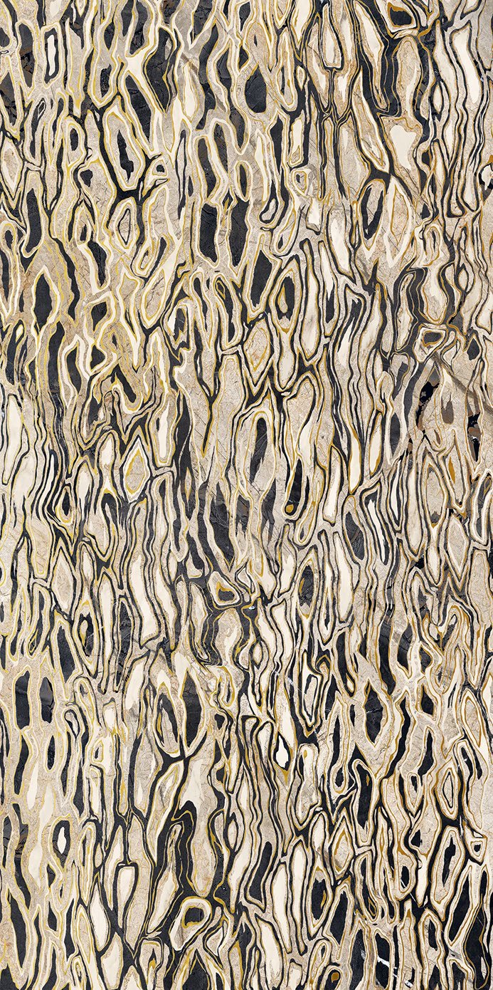 Olympia The Room Ghepard Decor 24x48 Polished Porcelain Tile