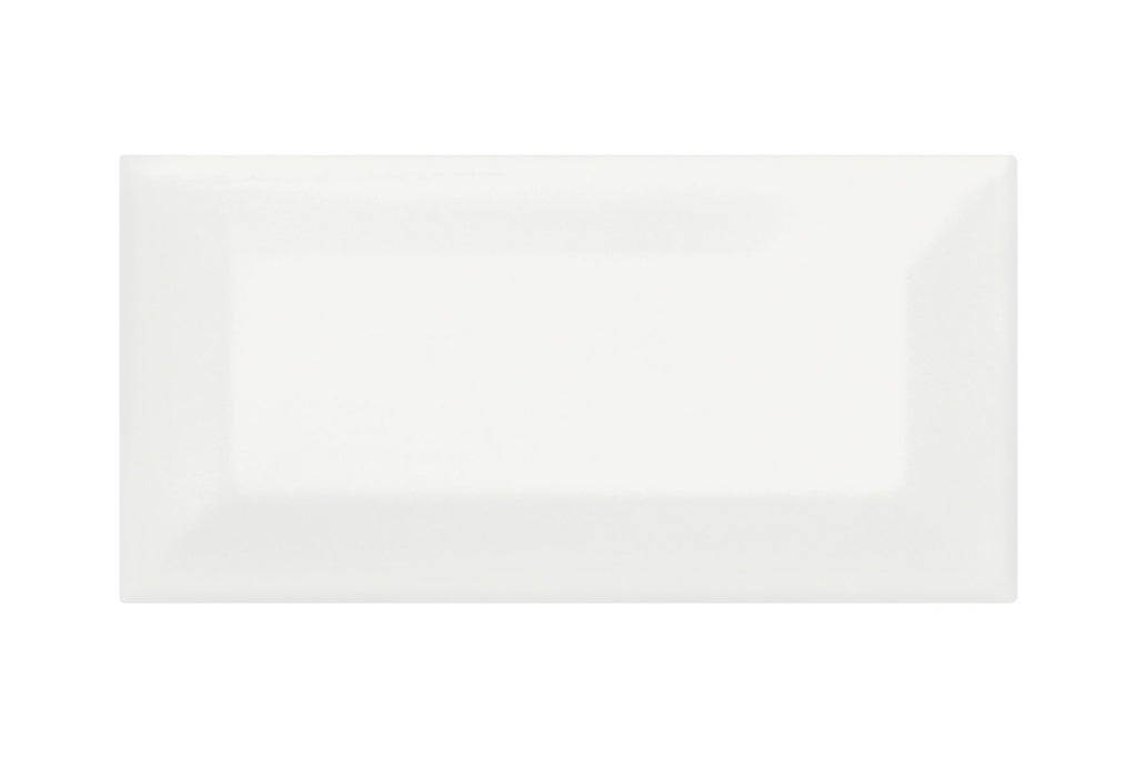 Simple White Beveled - 3x6