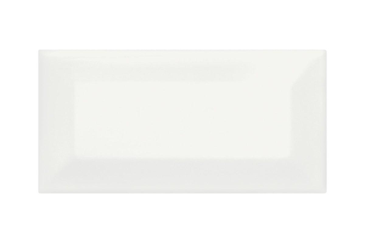 Simple White Beveled - 3x6