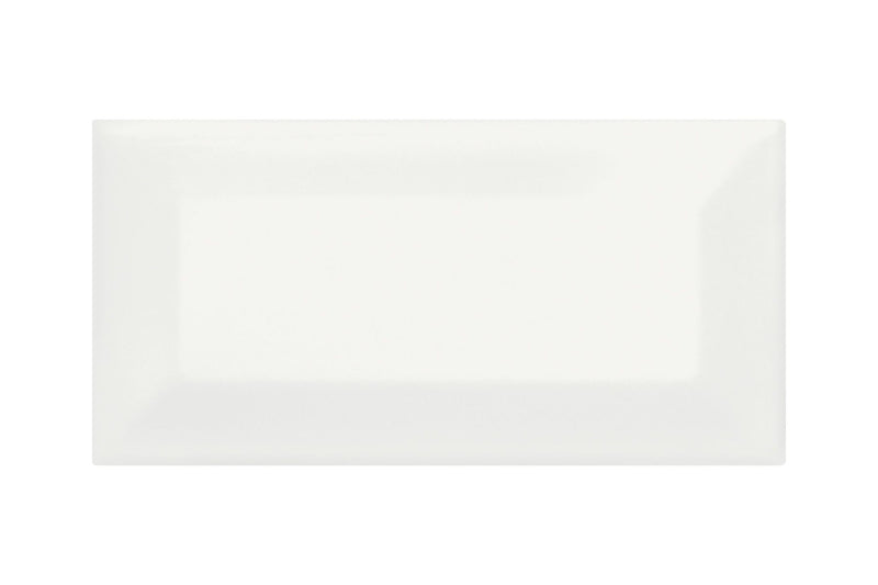 Simple White Beveled - 3x6