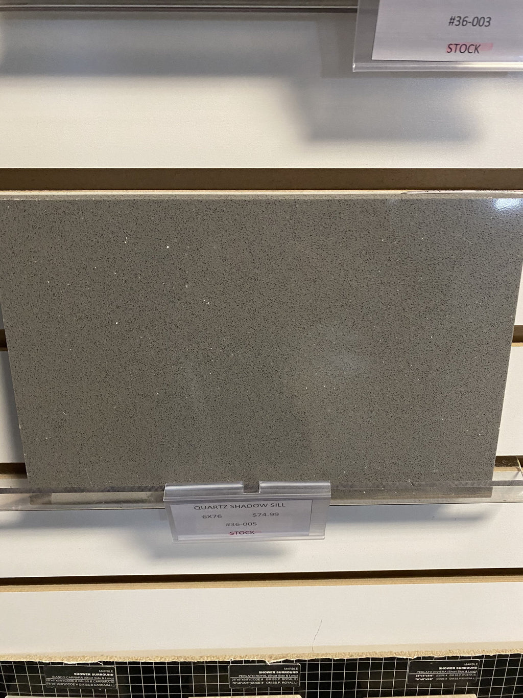 Shower Sills/Threshold 6”