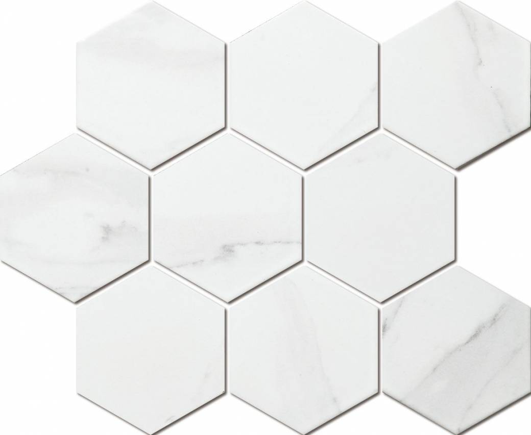 Carrara Hexagon