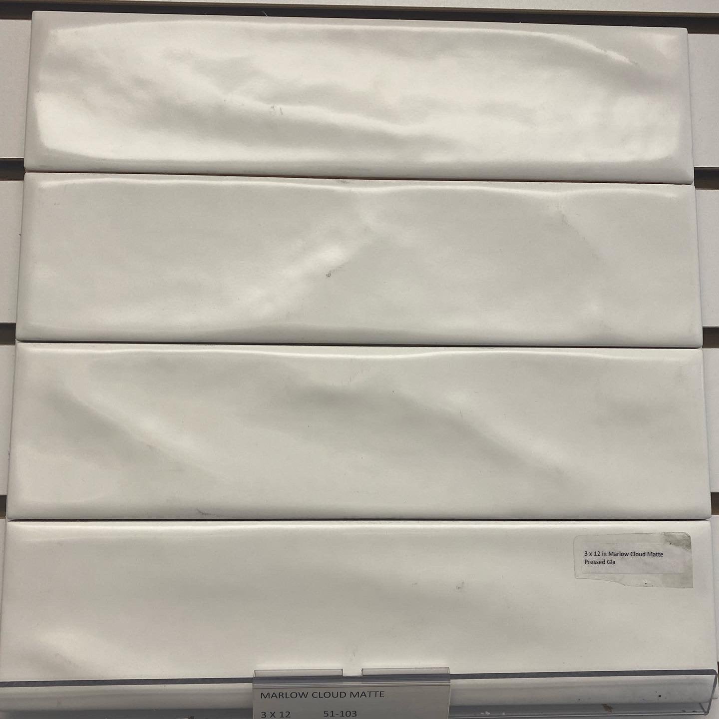 Marlow Cloud Matte 3x12