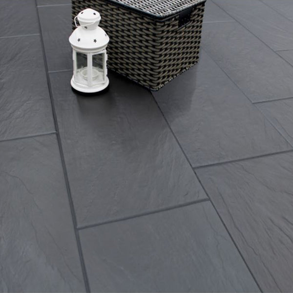 Pizzara Black 12x24 Tile