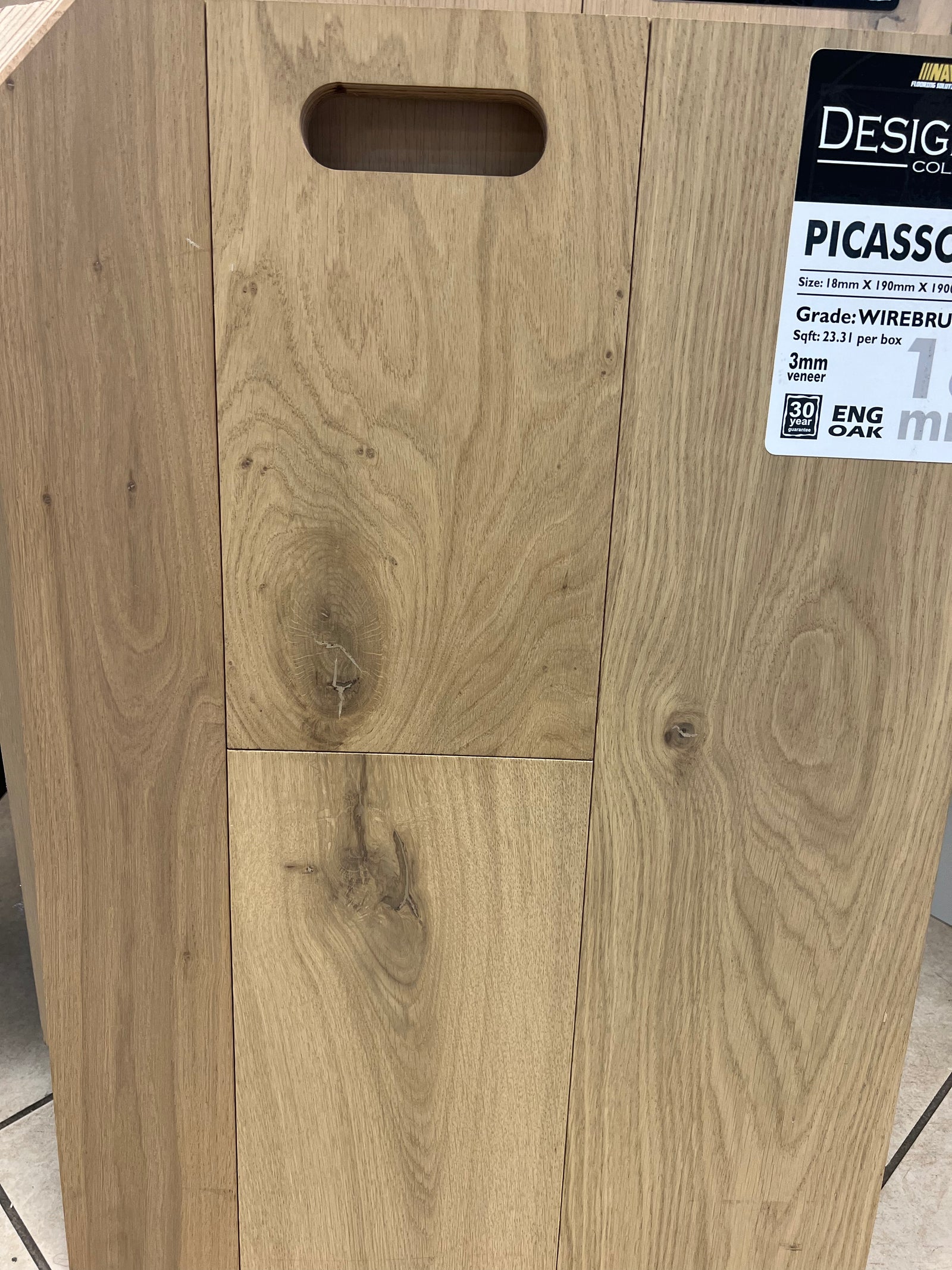 Designer Collection - 7.5” x 3/4” Engineered Hardwood Flooring