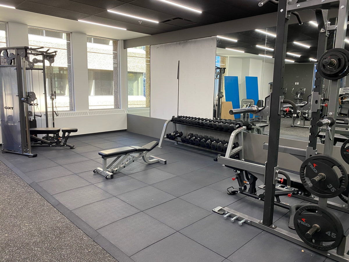 SHOCK Series- Rubber Flooring Fitness Flooring